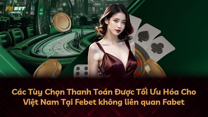 Các Tùy Chọn Thanh Toán Được Tối Ưu Hóa Cho Việt Nam Tại Febet không liên quan Fabet